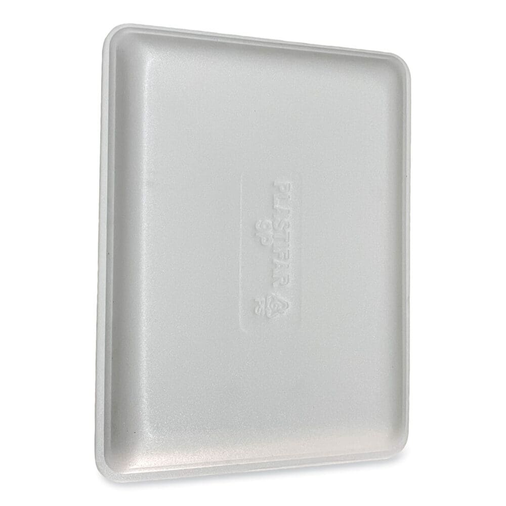 Meat Trays, #9P, 12.25 x 9.25 x 0.62, White, 200/Carton - Image 2