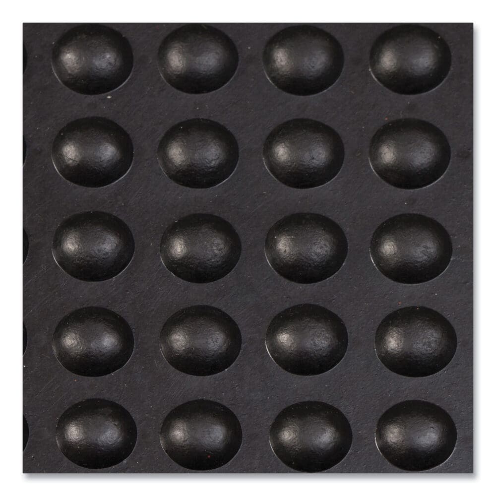 Bubble Flex Anti-Fatigue Mat, Rectangular, 24 x 36, Black - Image 2