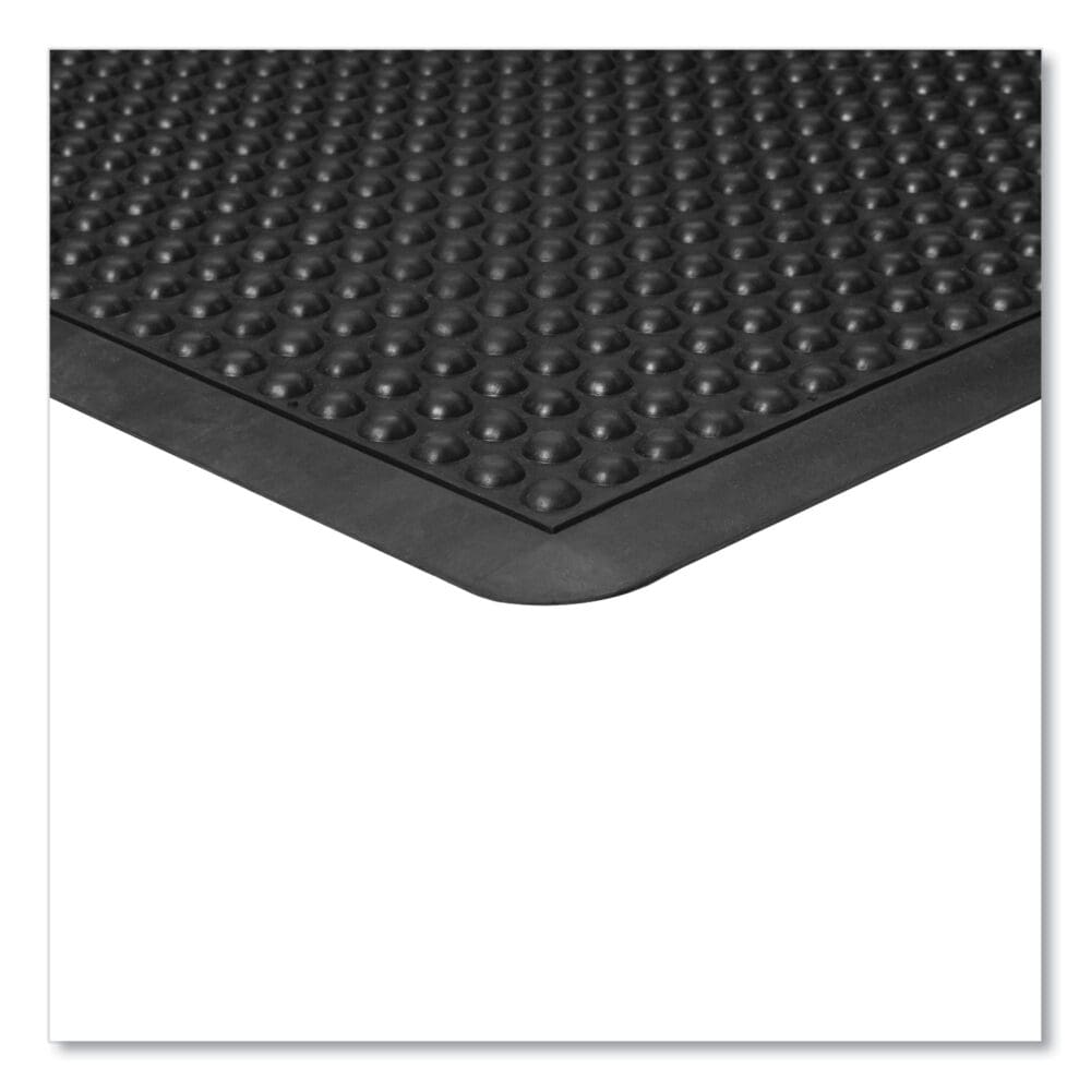 Bubble Flex Anti-Fatigue Mat, Rectangular, 24 x 36, Black - Image 3