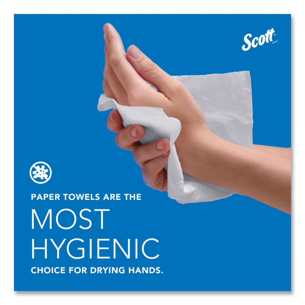 Essential High Capacity Hard Roll Towels for Business, Absorbency Pockets, 1-Ply, 8" x 1,000 ft, 1.5" Core, White,12 Rolls/CT - Image 5