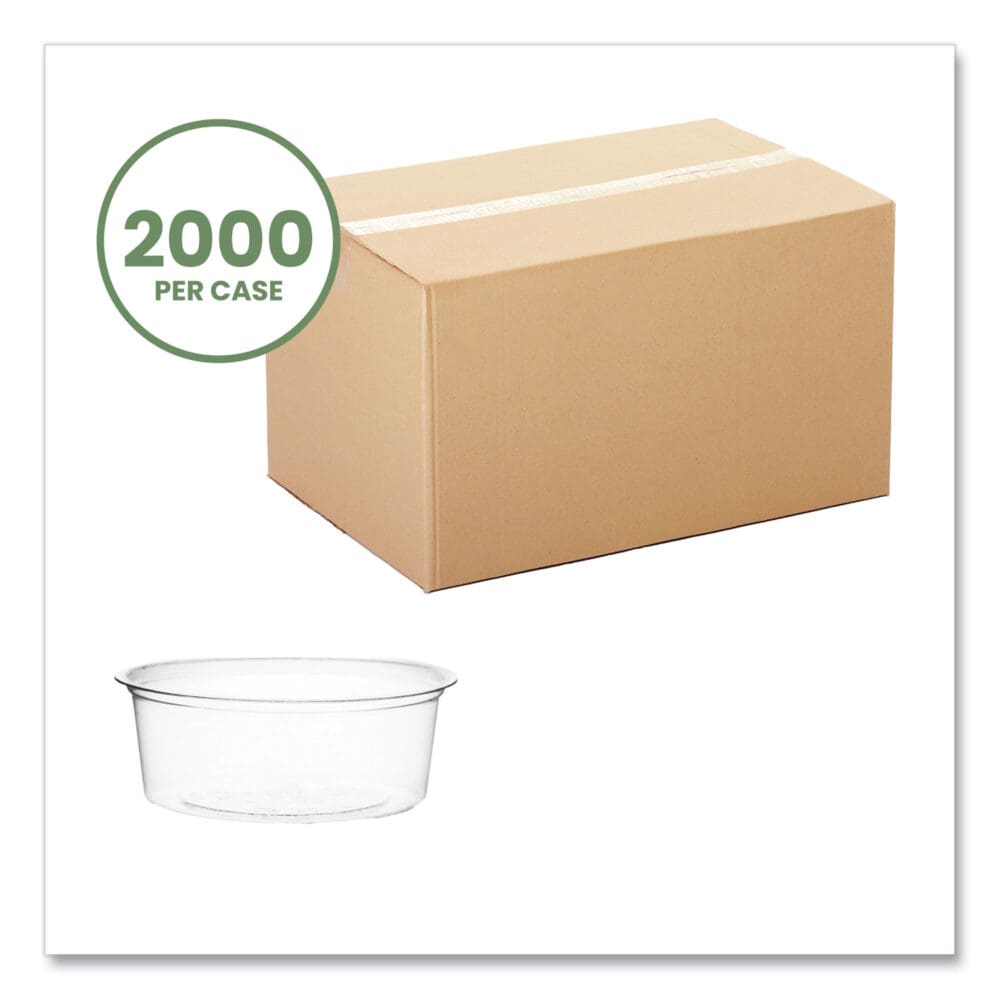 Portion Pots, 2 oz, Clear, 2,000/Carton - Image 6