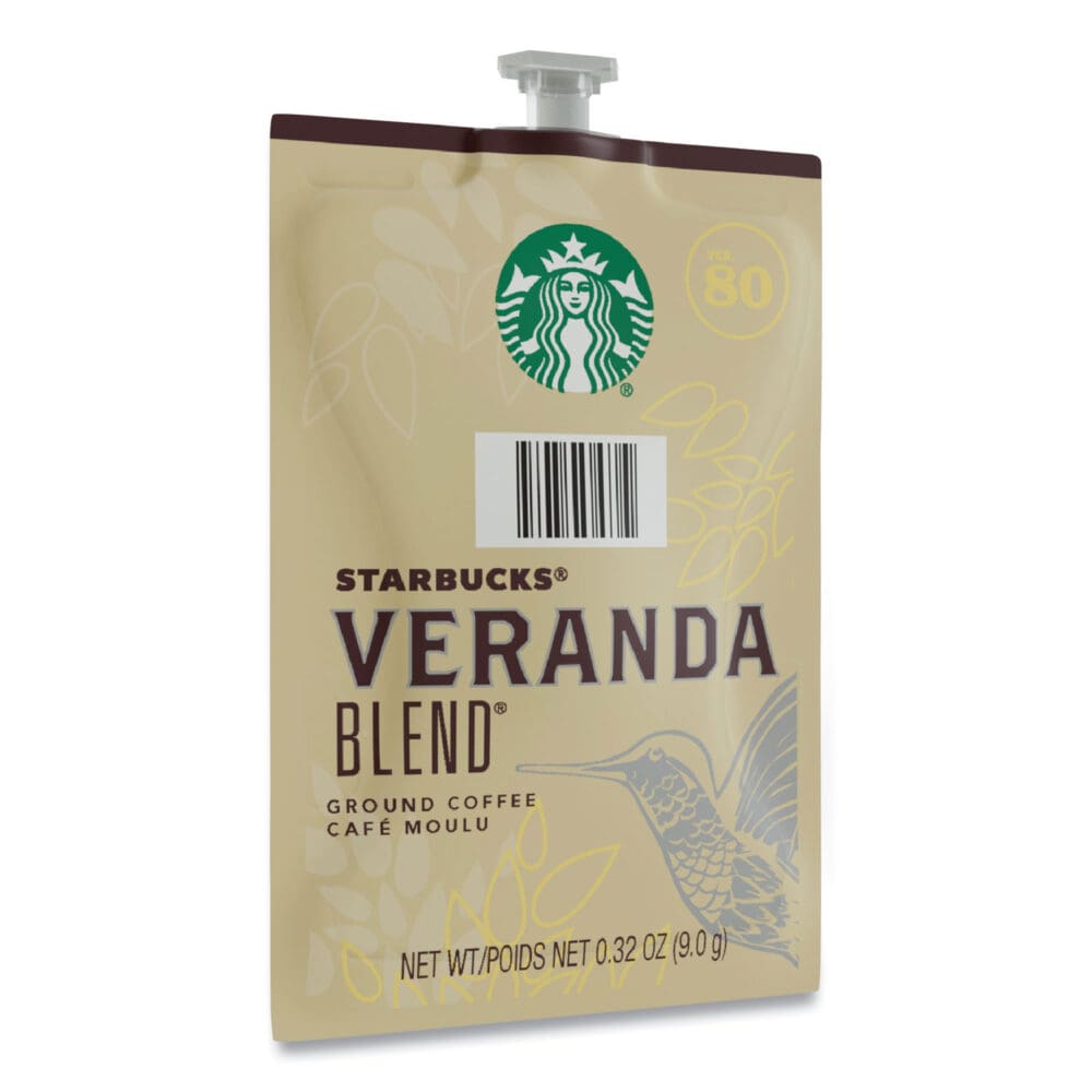 Starbucks Veranda Blend Coffee Freshpack, Veranda Blend, 0.32 oz Pouch, 76/Carton - Image 10