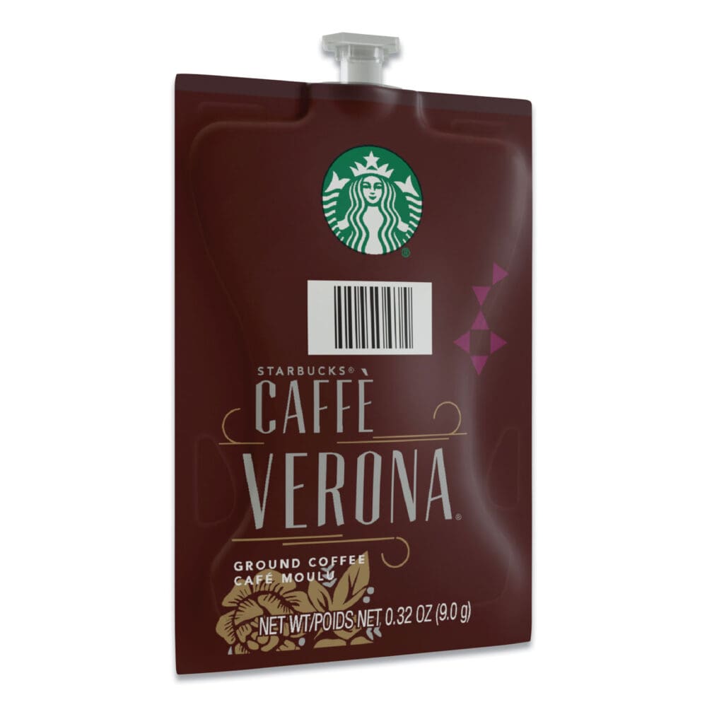 Starbucks Caffe Verona Coffee Freshpack, Caffe Verona, 0.32 oz Pouch, 76/Carton - Image 9