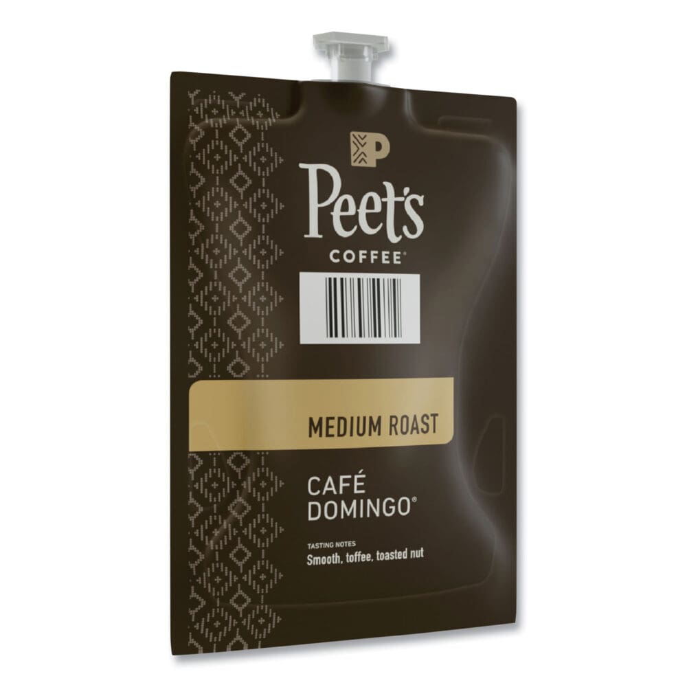 Peet's Coffee Cafe Domingo Freshpack, Cafe Domingo, 0.35 oz Pouch, 76/Carton - Image 10