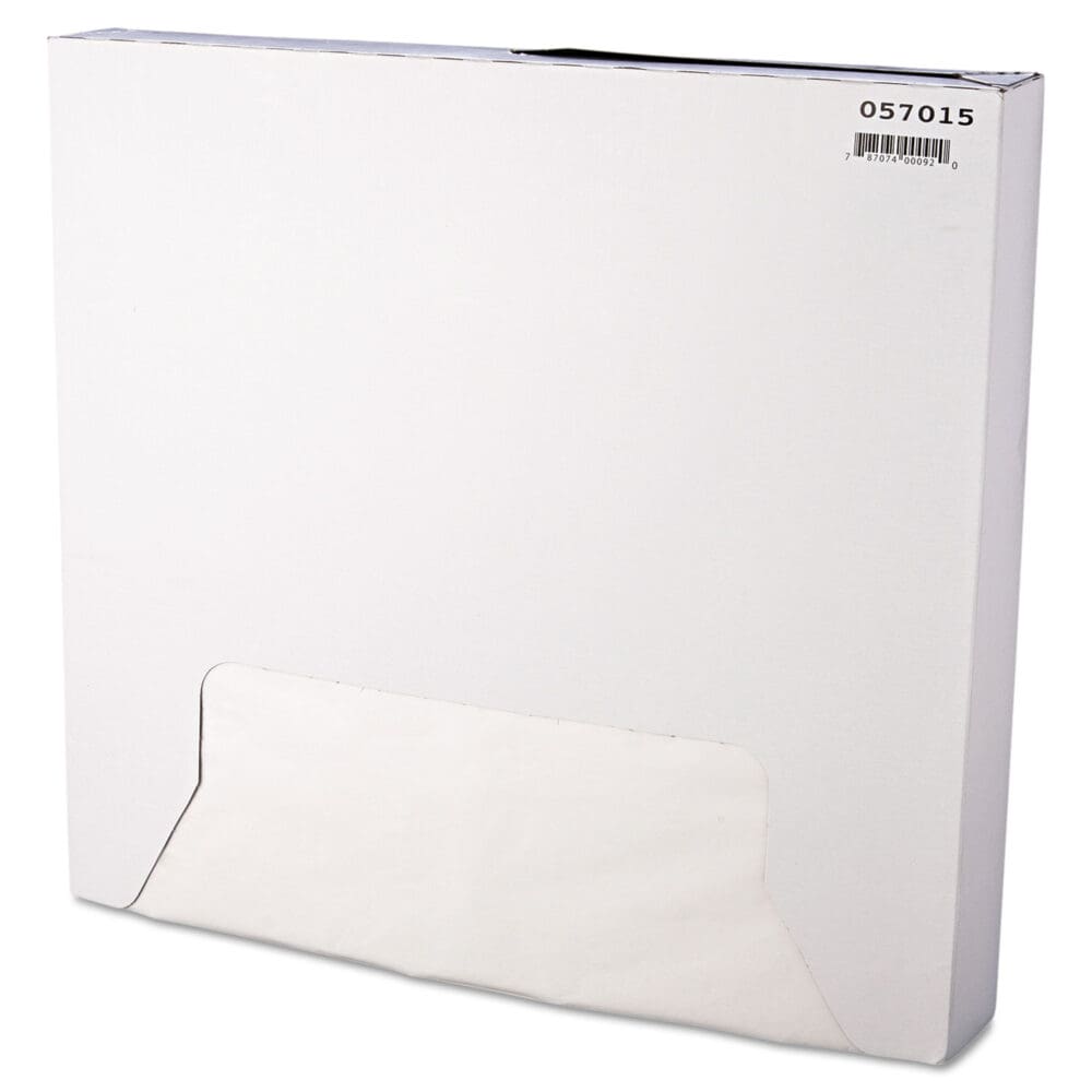 Grease-Resistant Paper Wraps and Liners, 15 x 16, White, 1,000/Box, 3 Boxes/Carton