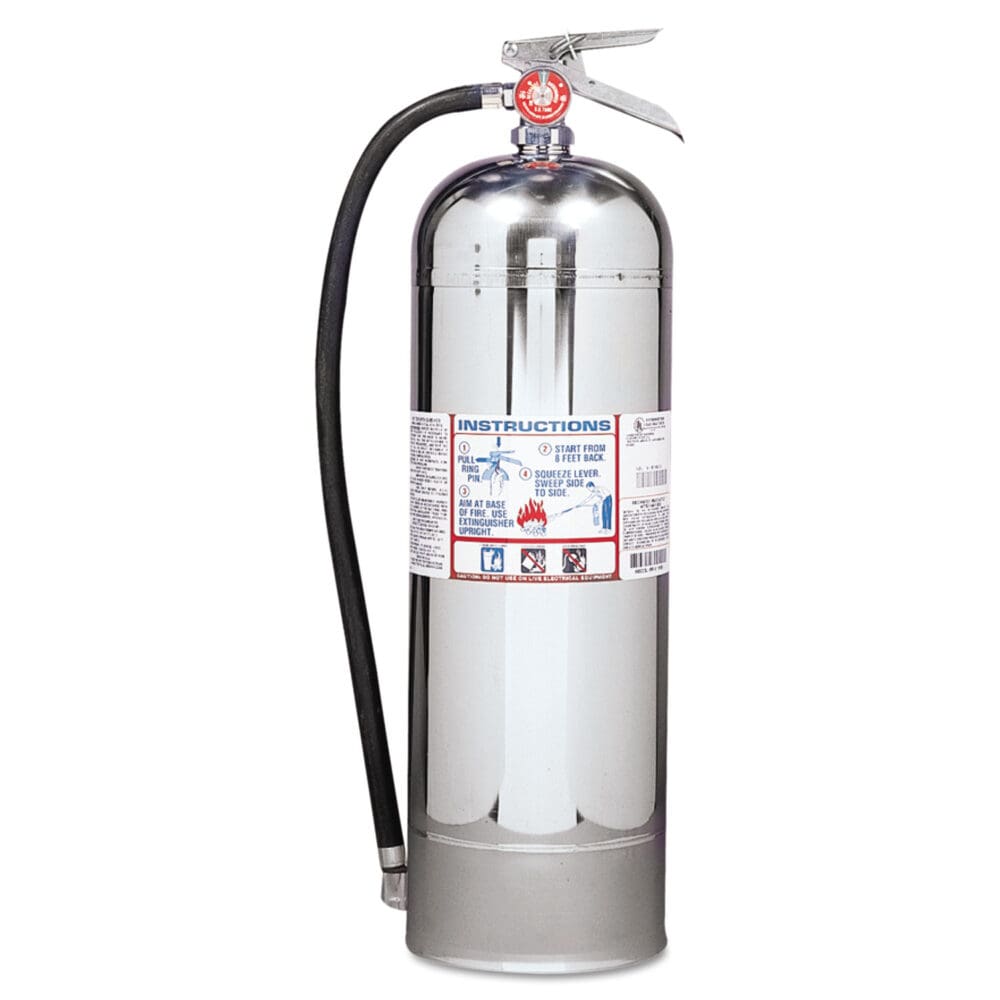 ProPlus 2.5 W H2O Fire Extinguisher, 2-A, 2.5 gal, 20.86 lb