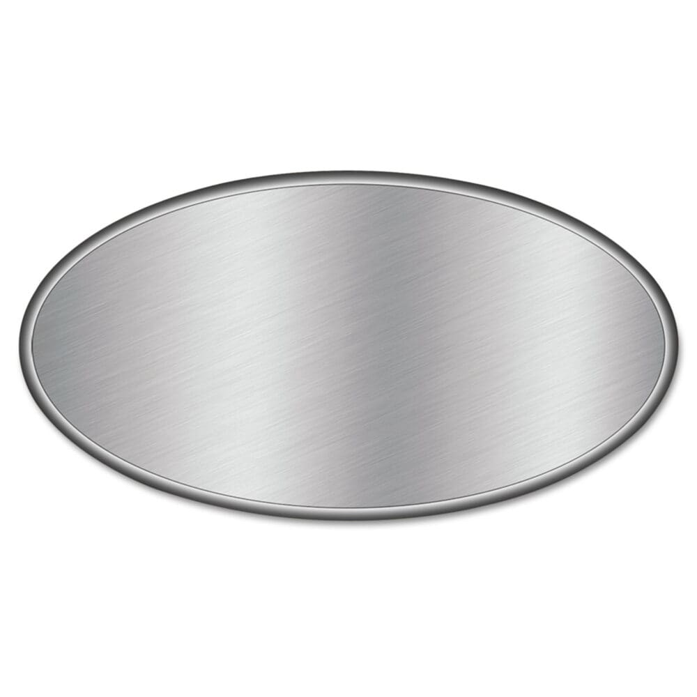 Foil Laminated Board Lids, 7" Diameter, Aluminum, 500/Carton