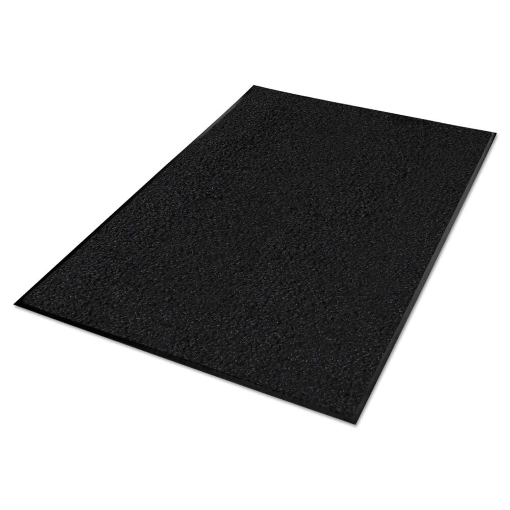 Platinum Series Indoor Wiper Mat, Nylon/Polypropylene, 36 x 120, Black