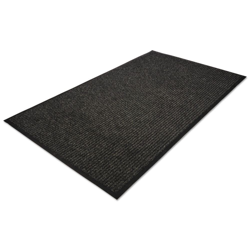 Golden Series Indoor Wiper Mat, Polypropylene, 48 x 72, Charcoal