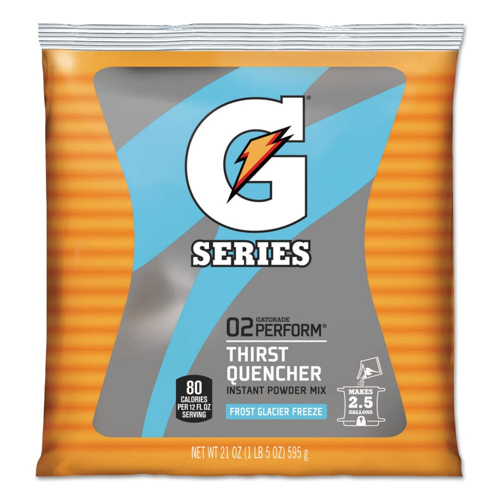 Powdered Drink Mix, Glacier Freeze, 21oz Packet, 32/Carton