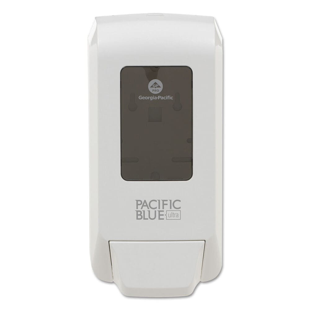 Pacific Blue Ultra Soap/Sanitizer Dispenser, 1,200 mL, White