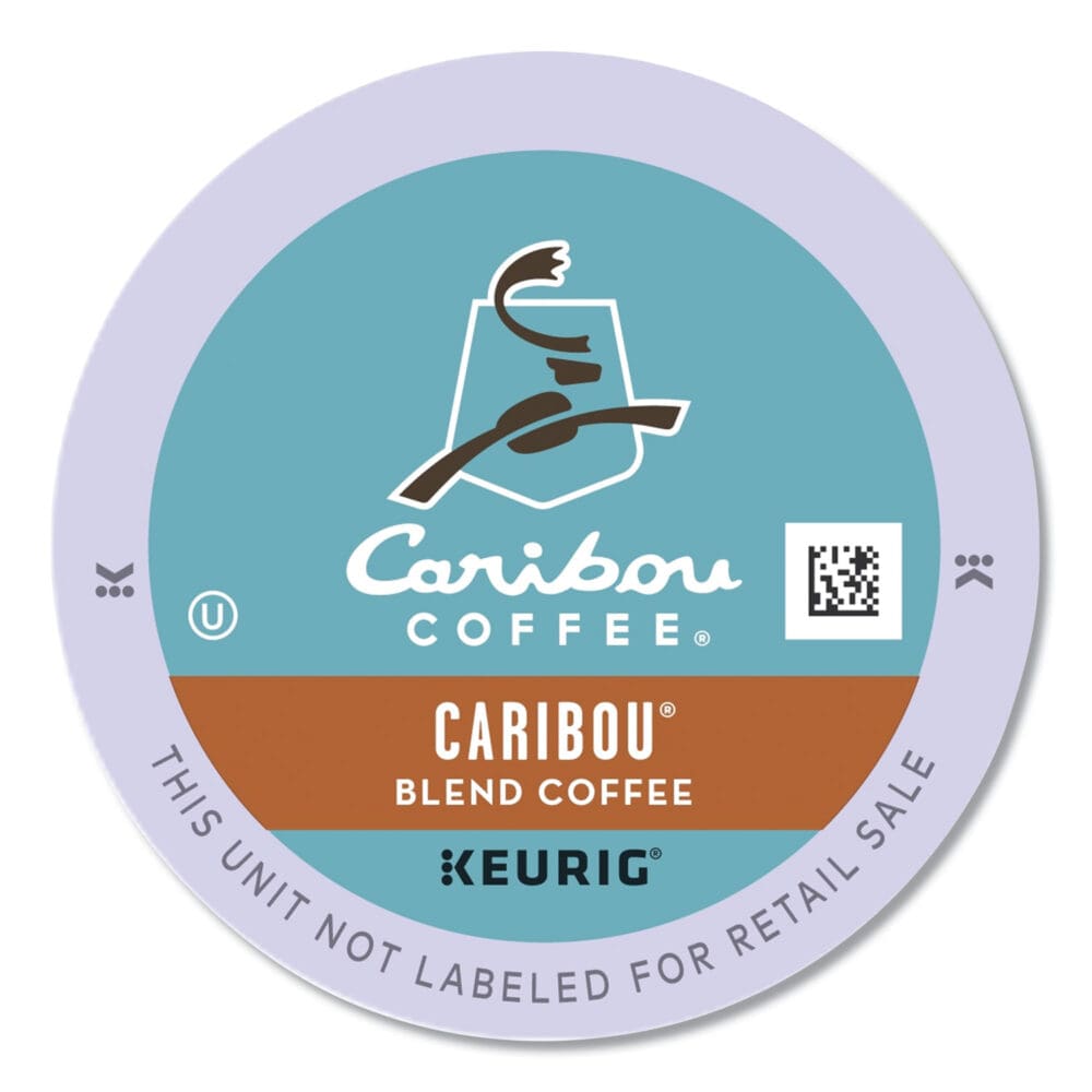 Caribou Blend Coffee K-Cups, 24/Box