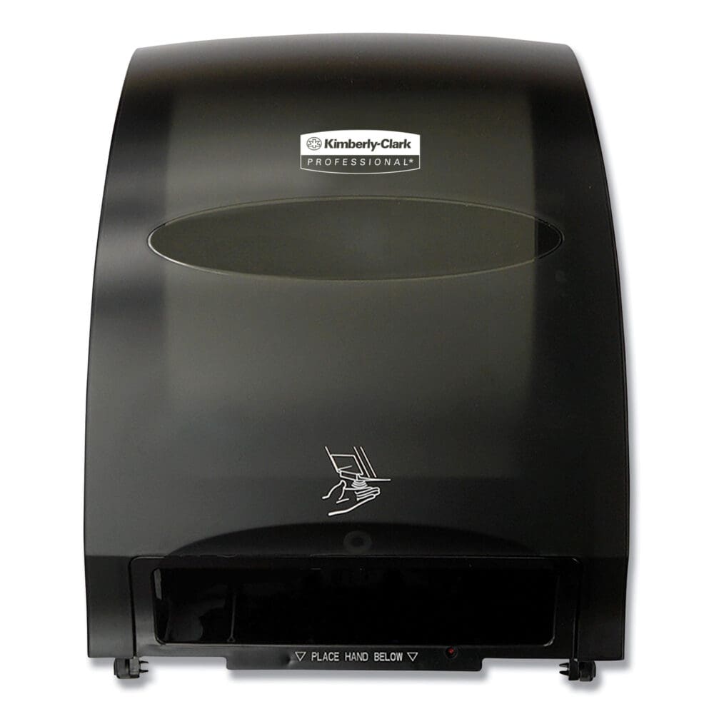 Electronic Towel Dispenser, 12.7 x 9.57 x 15.76, Black