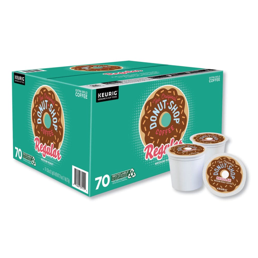 Donut Shop Regular Bulk K-Cups, 70/Carton