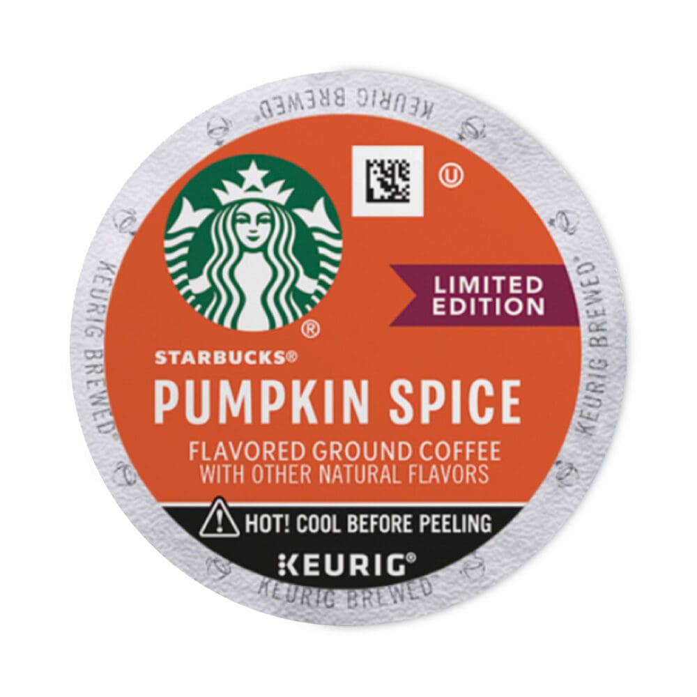 Pumpkin Spice Coffee, K-Cups, 22/Box, 4 Boxes/Carton