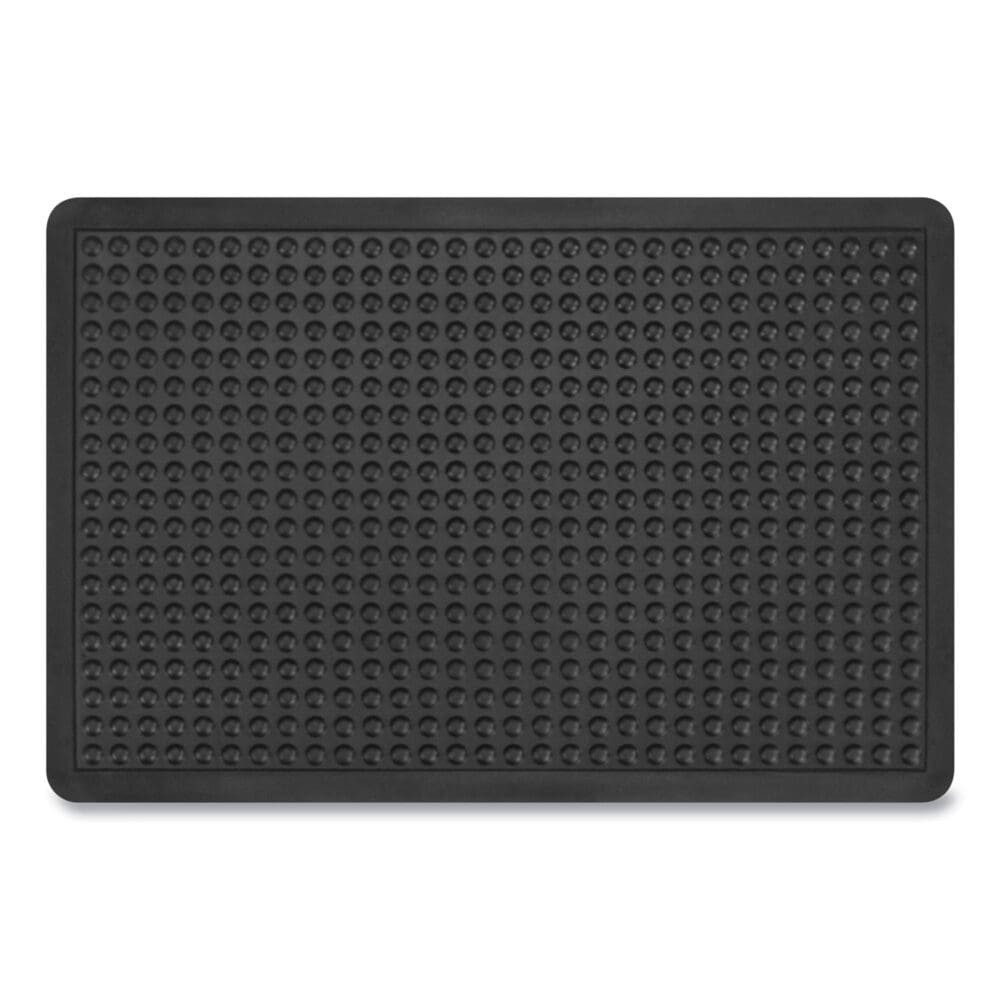 Bubble Flex Anti-Fatigue Mat, Rectangular, 24 x 36, Black